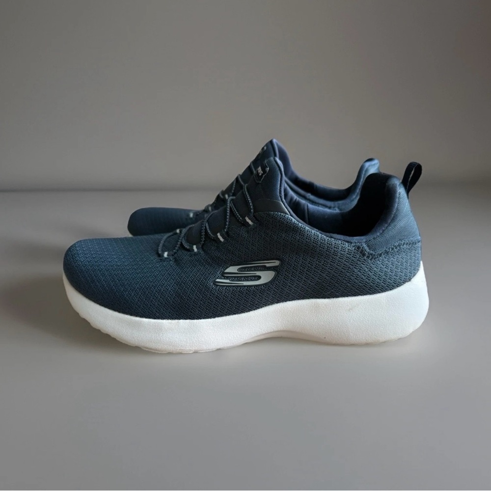 Skechers Blue and White Sneakers Size 9